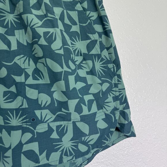 REI Trailmade Amphib Shorts Womens Medium Hiking Hike Swim Sun Peak Jasper Green - Picture 5 of 11